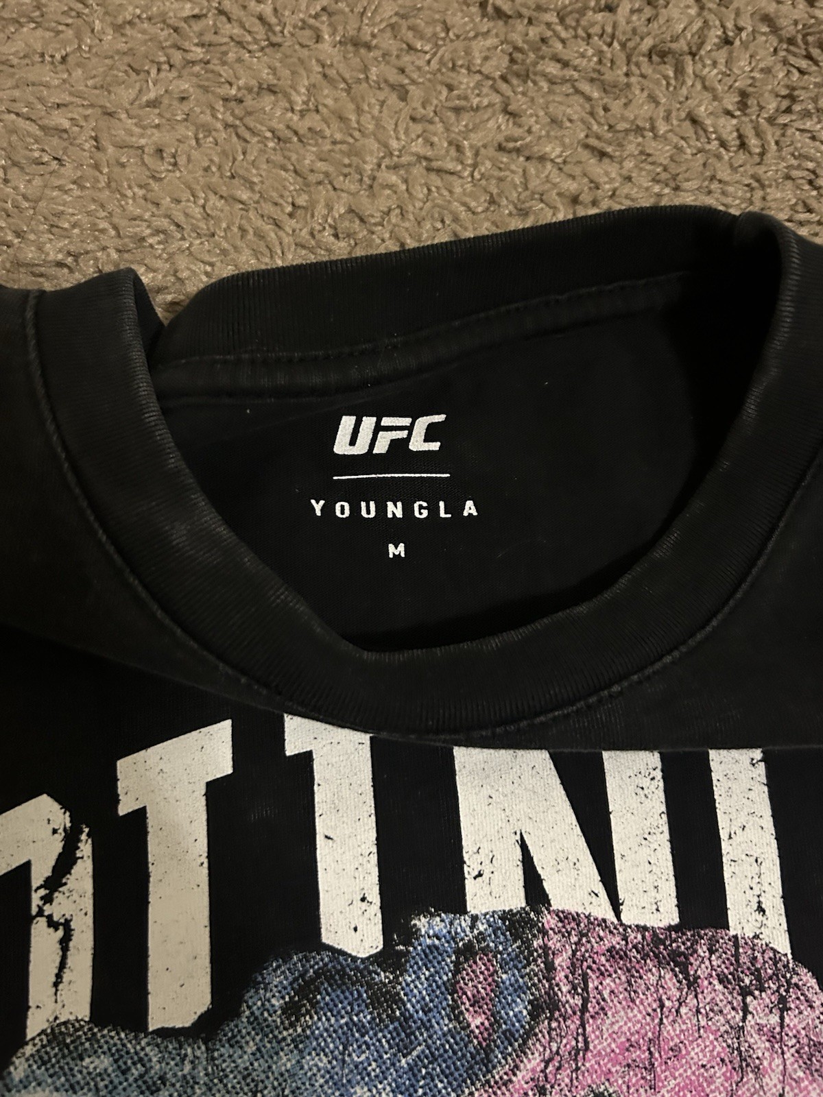 YoungLA Sean O’malley Boxy Gym T Shirt Men's Medium gallery