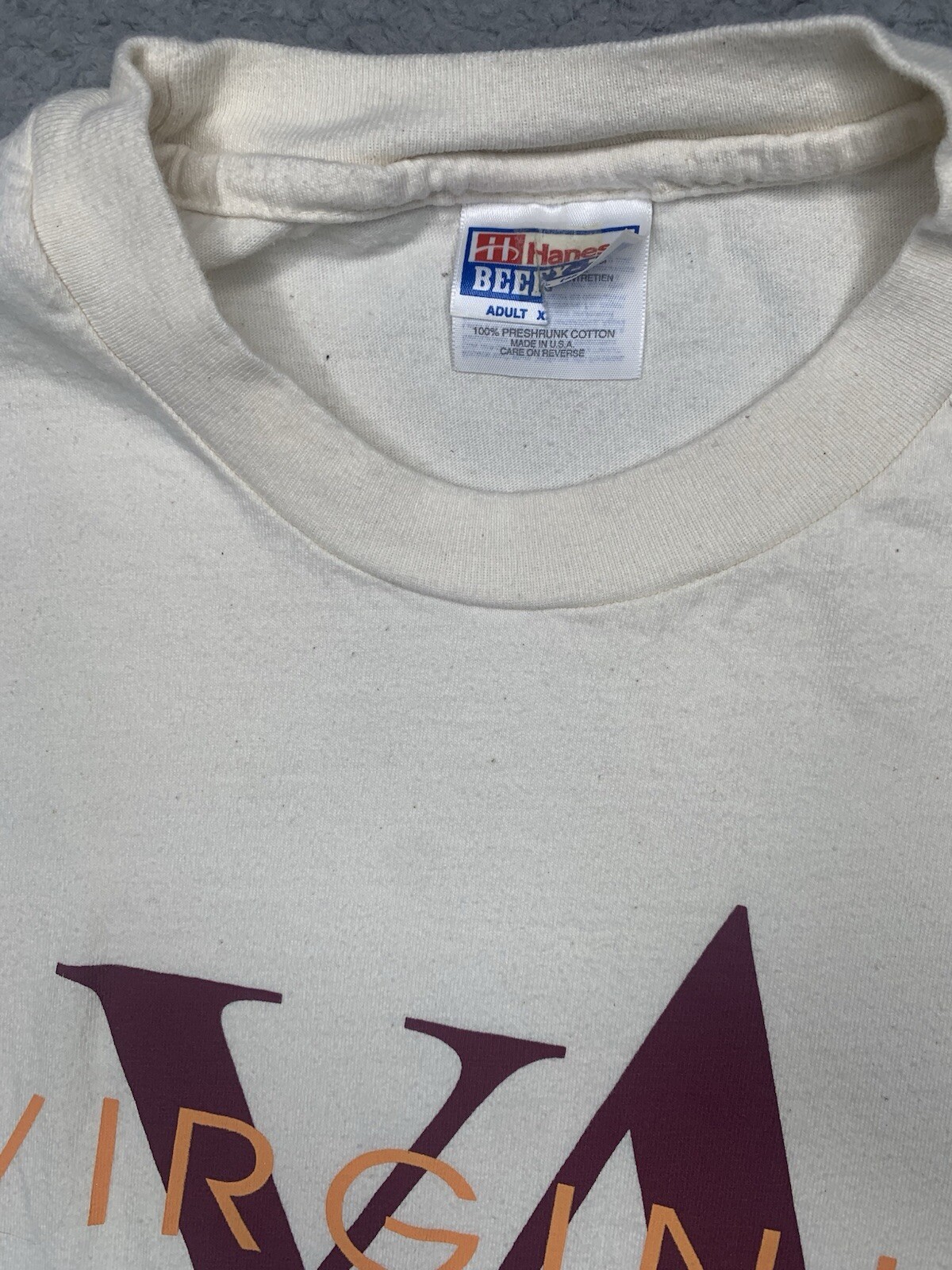 VTG Virginia J&J Dist Sarasota, FL Single Stitch Men T-Shirt Sz XL Peace Beefy gallery