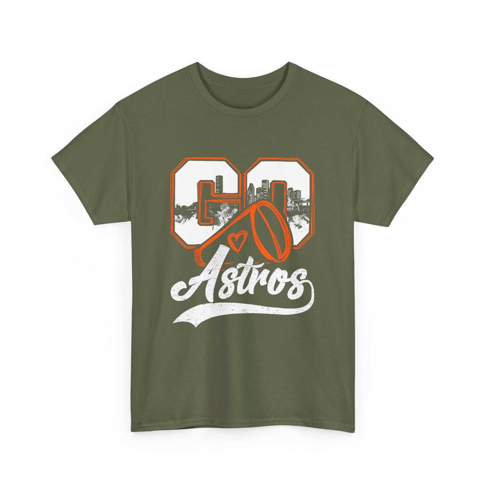 Go Cheer Astros Name Athletic Sports Gift Men Women Boy Girl T-Shirt