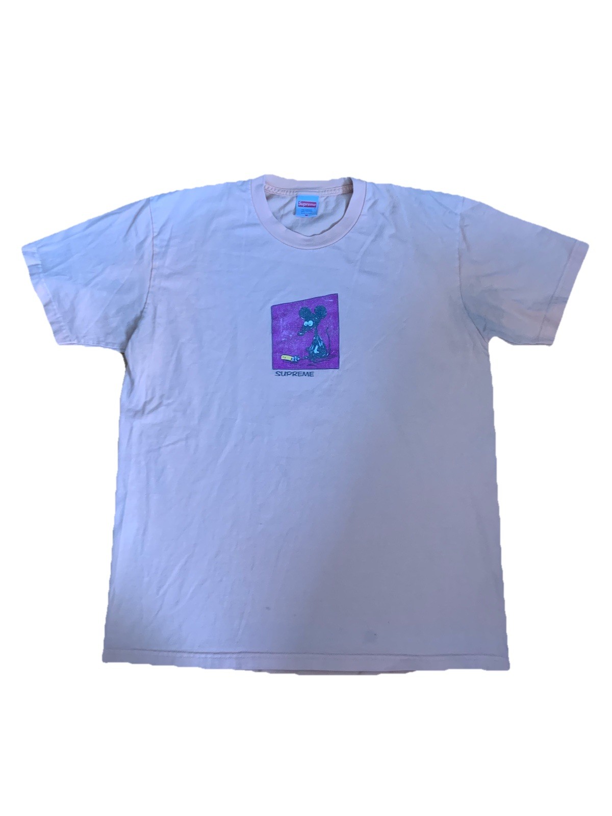 Supreme SS21 Mouse Tee Shirt Pink Size Medium gallery
