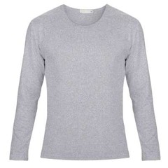 Men Casual Long Sleeve Basic T-shirt Slim Thermal Undershirt Muscle Top Milksilk