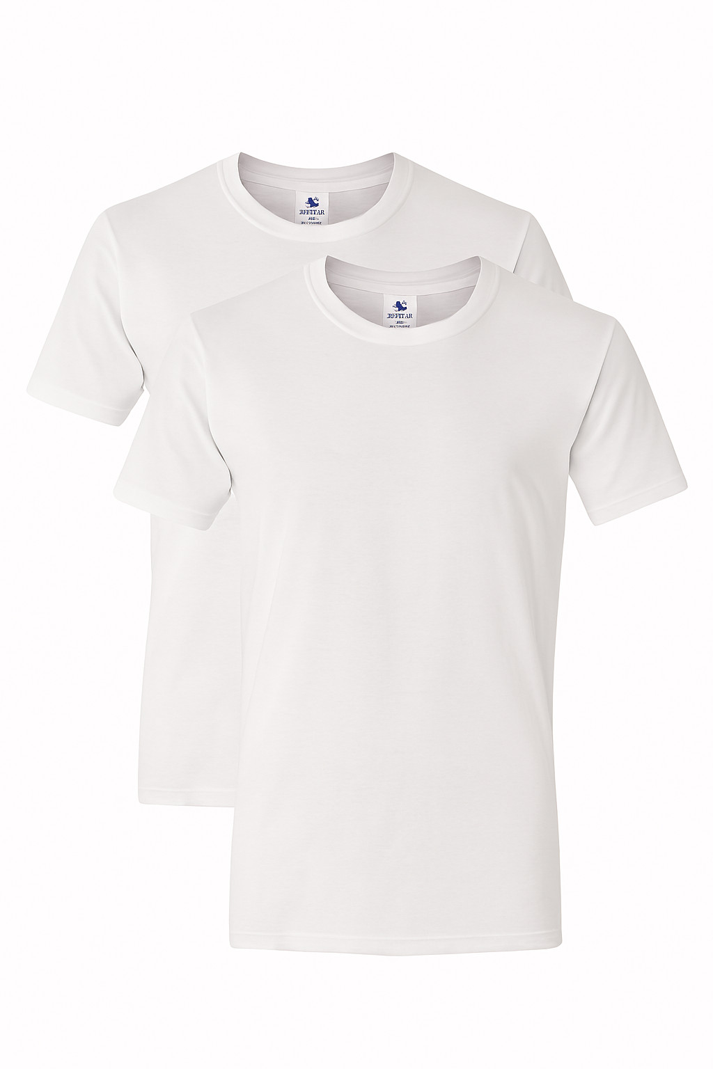 Men's White crew neck t-Shirts| white |multipack | Soft Cotton | small gallery