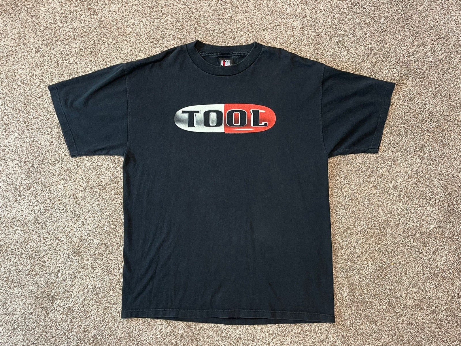 TOOL Pill Brain Vintage Shirt Rare Giant Tag XL 1999 - CHECK SIZE gallery