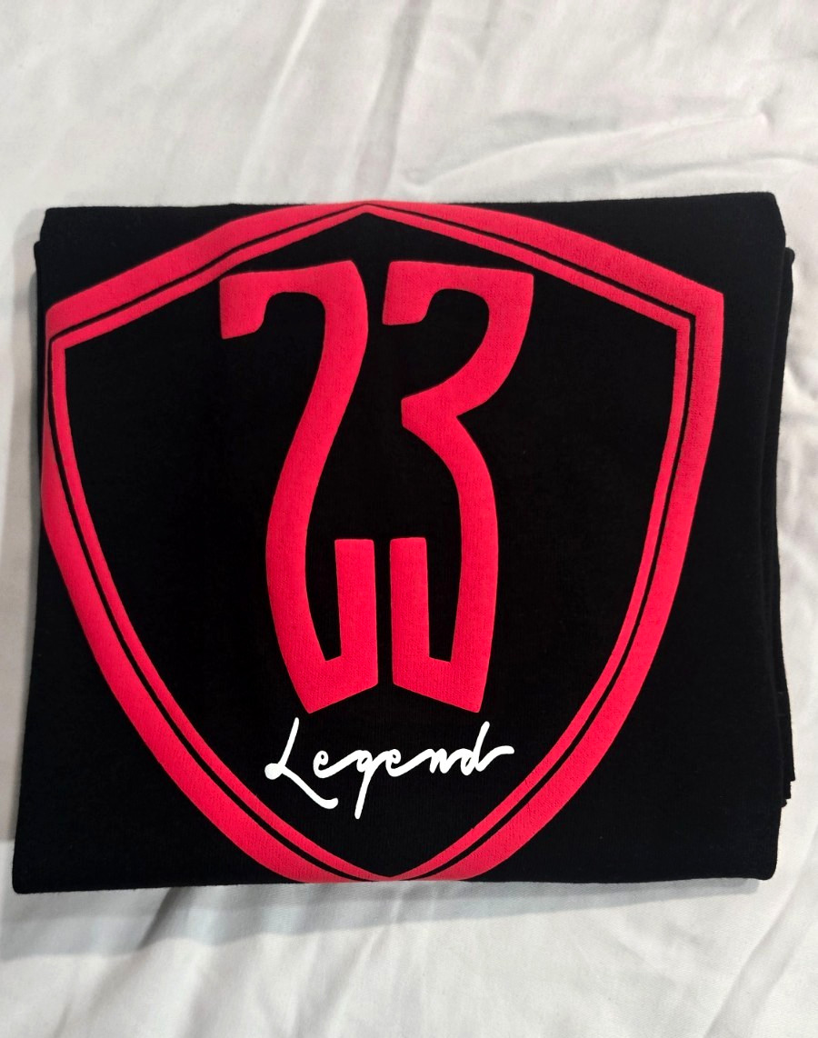 Men's L XL 2XL 3XL Black Red T-Shirt Sneaker Match Air Jordan 14 gallery