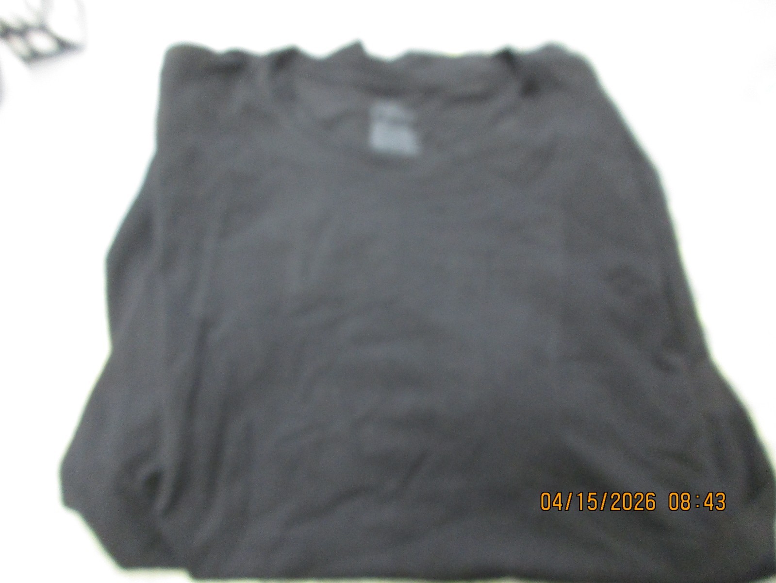 1 NWOT Jockey Men’s Black Crew Tee T-Shirt Size Large 42-44