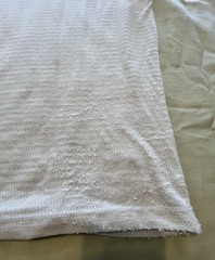 Marine Layer Mens Pattern Textured Stripe Tee Beige Small Pilling On Back Bottom