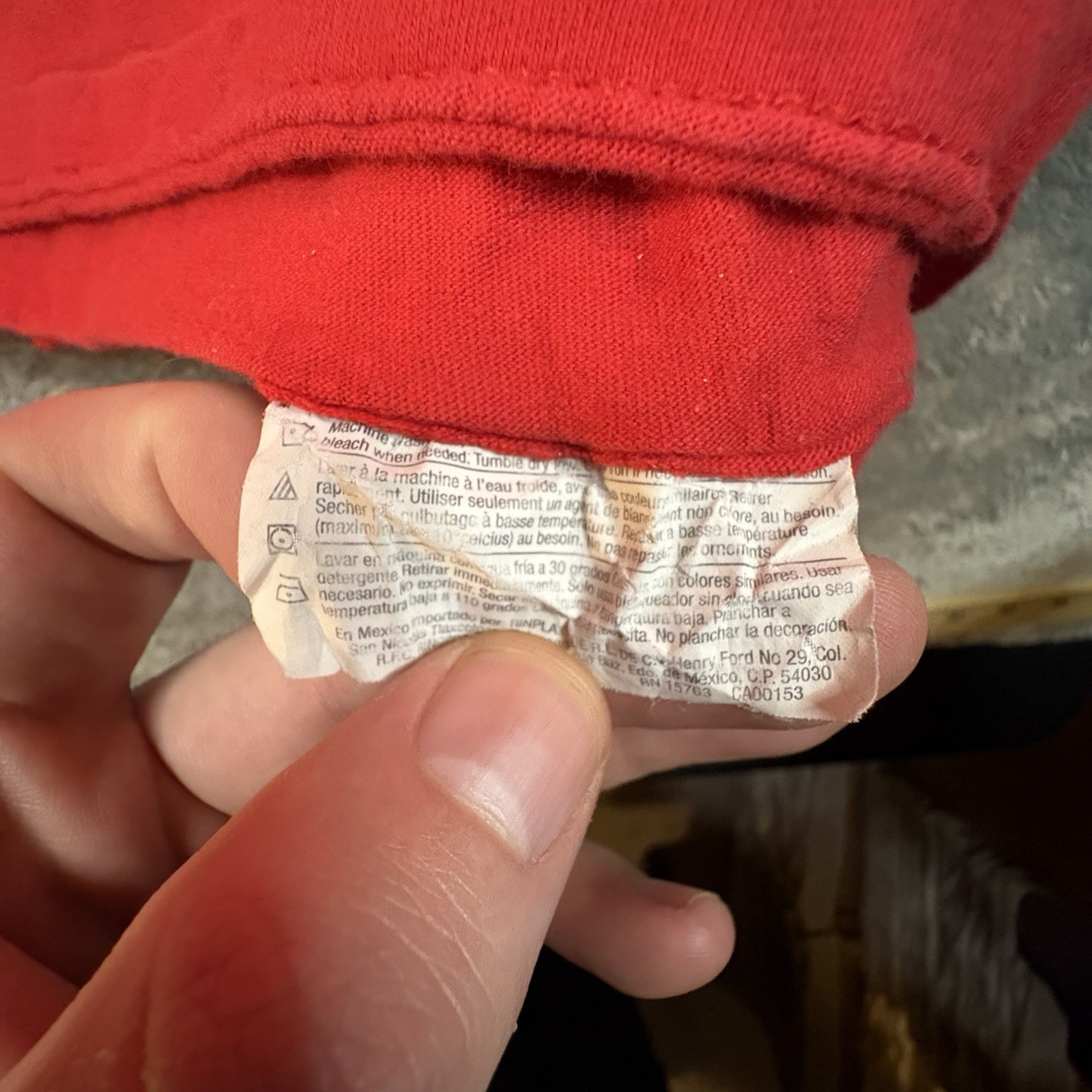 Champion Men's L Red T Shirt SEE DESCRIPTION gallery