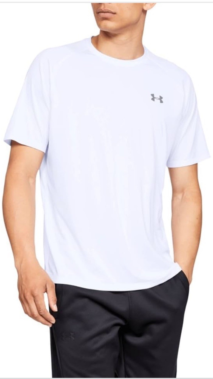 Under Armour Men's UA Tech 2.0 T-Shirt Athletic Training Tee 1326413- New-Large gallery