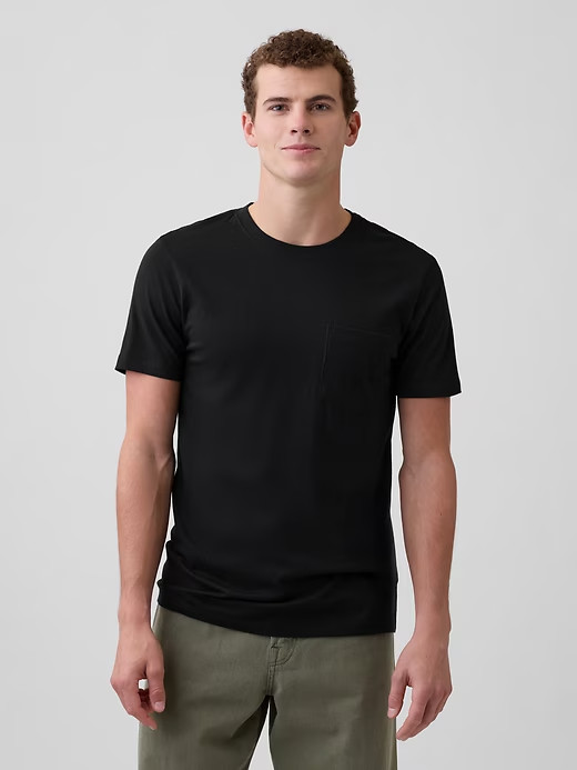 Everyday Soft Pocket T-Shirt ( 2 pack will be delivered )