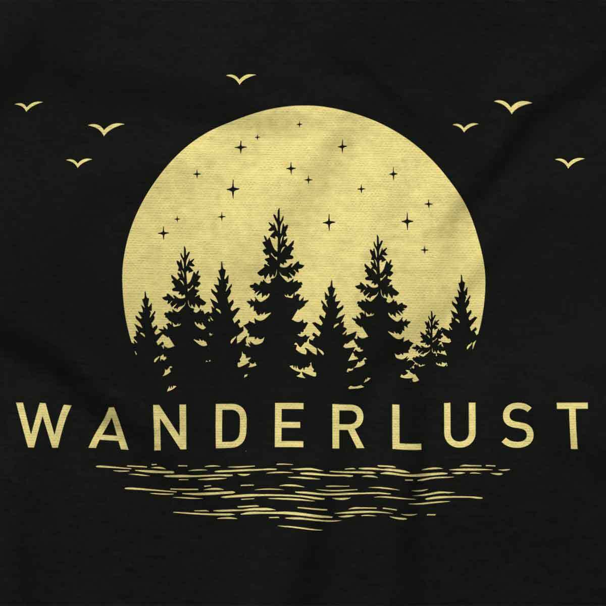 Cool Retro Outdoor Wanderlust Camping Hiking Long Sleeve Tshirt for Men or Women gallery