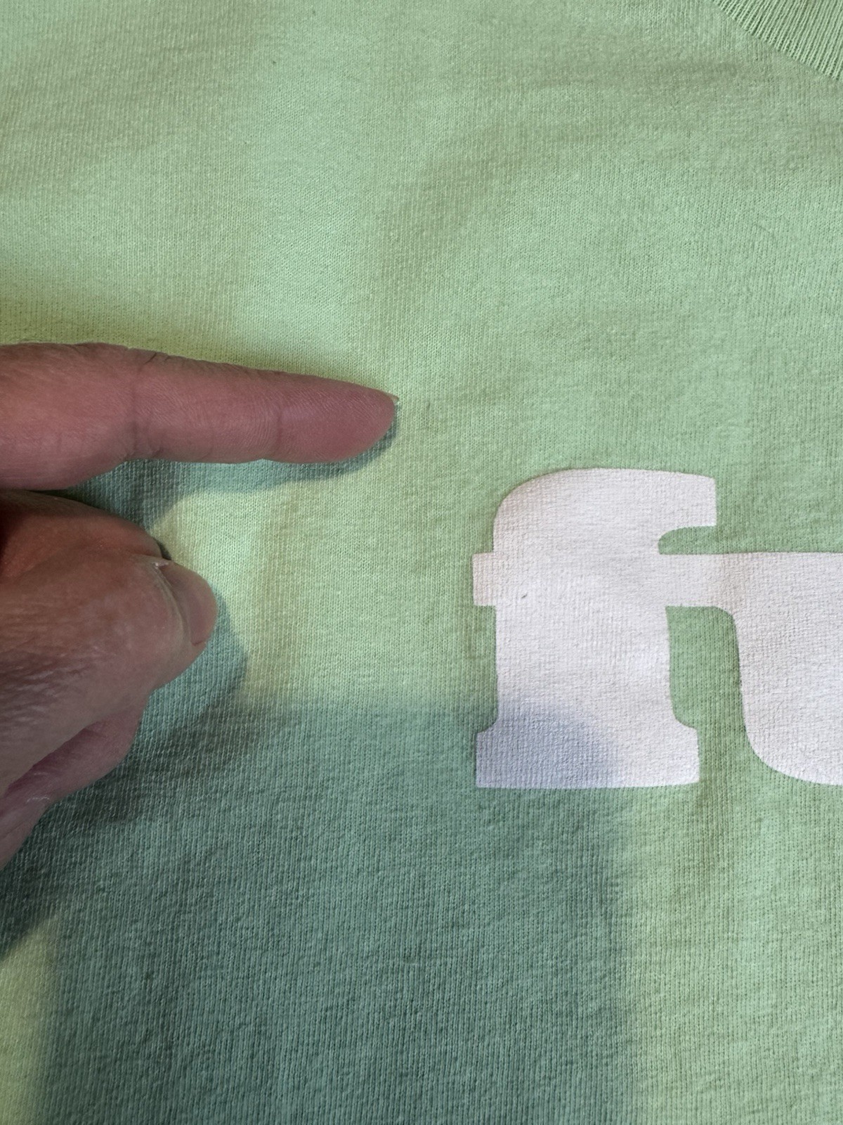 Fuct Tshirt, Og Logo, Mint Green Small gallery