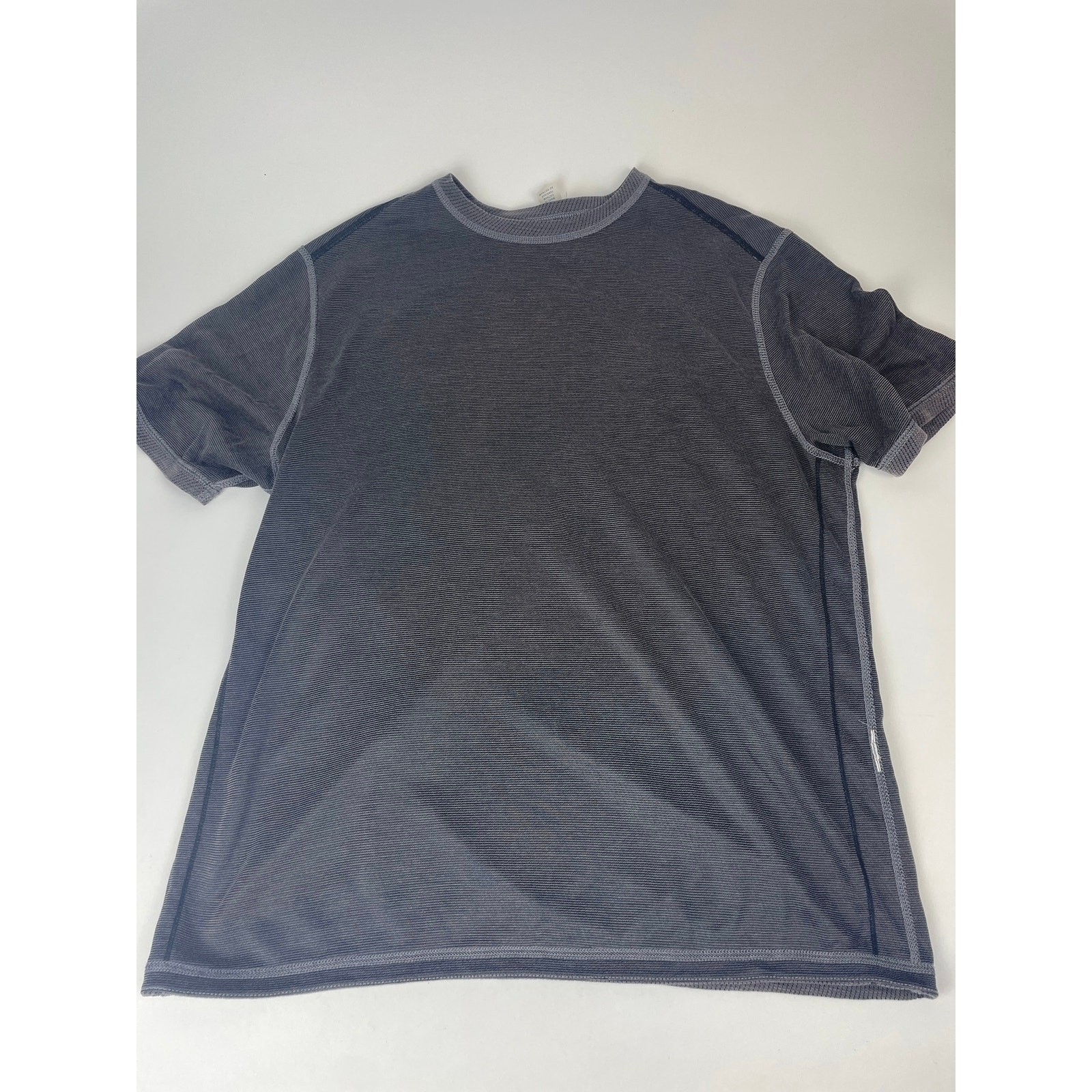 Tommy Bahama Island Zone Reversible Shirt Men’s M Charcoal Gray Vacation Beach gallery
