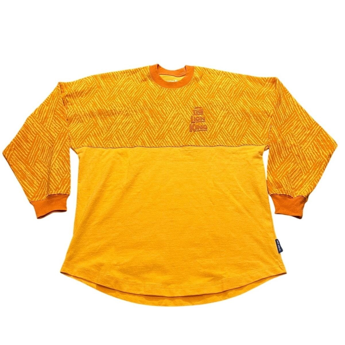 Spirit Jersey The Lion King Shirt Unisex XS Orange Circle of Life Graphic Tee gallery