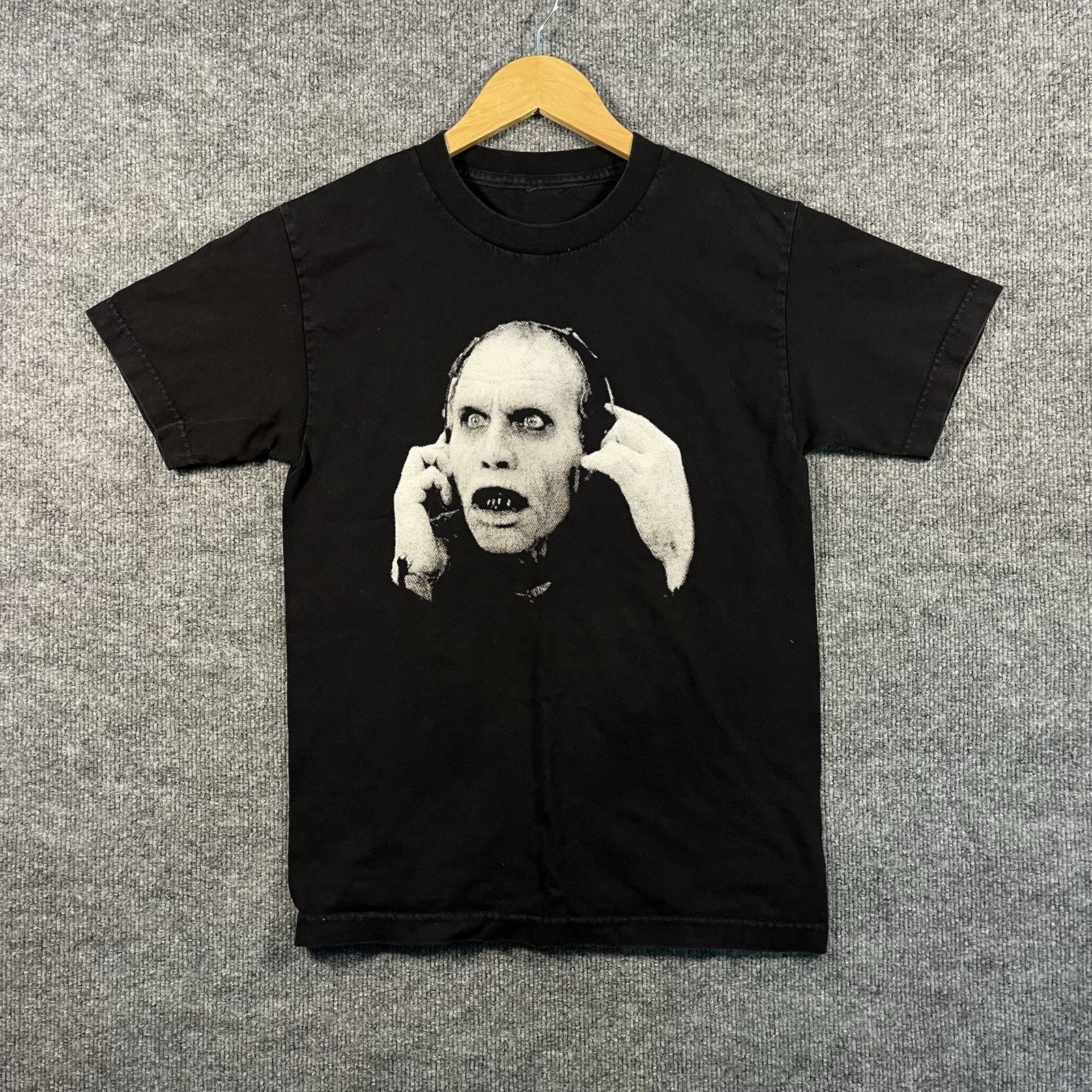 Vintage Nosferatu Horror Movie SHIRT Small Count Orlok Rat Vampire Halloween