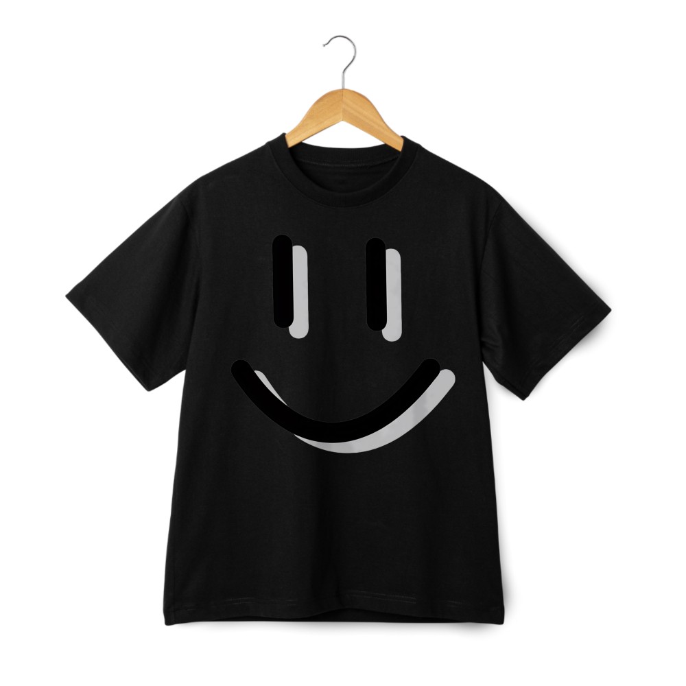 Unisex Happy Smile Emoji Graphic Tee-Y2K Style & Coffee Run Daily Wear T-Shirt gallery