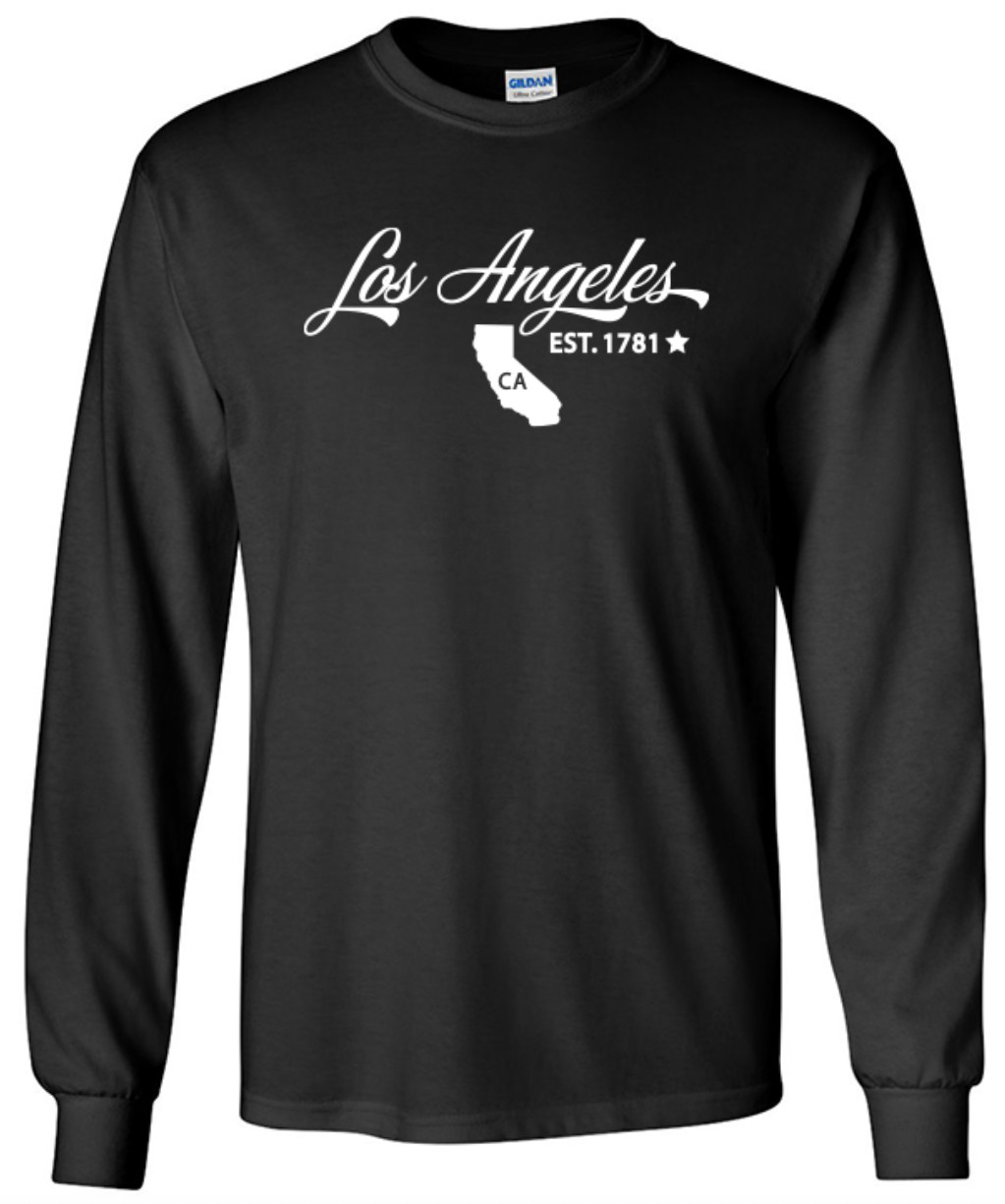 Los Angeles California T-Shirt Long Sleeve Graphic tee gallery