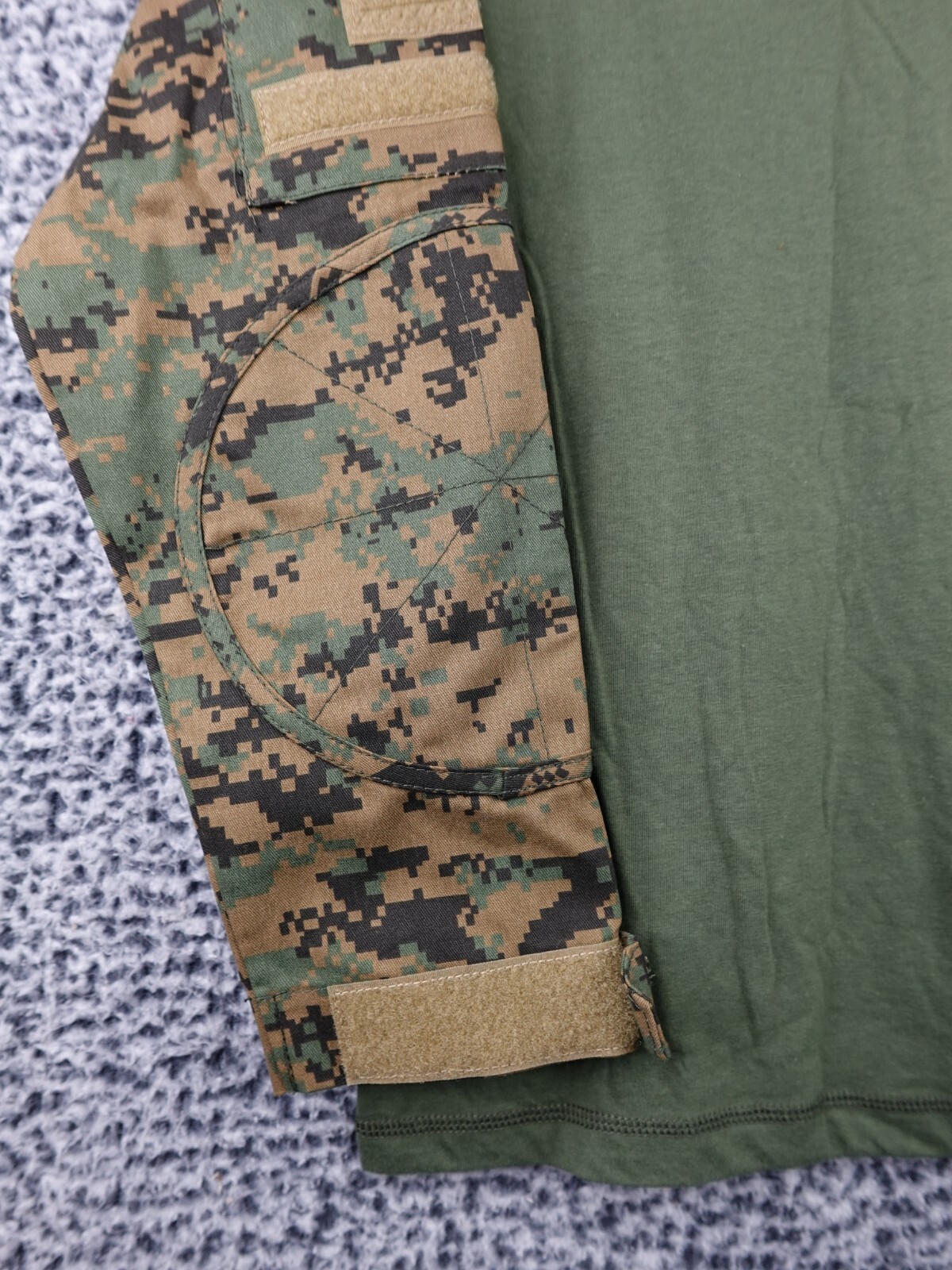 Men's Tactical Quarter Zip Airsoft Combat Shirt 1/4 Zip Active Paintball Shirt S gallery