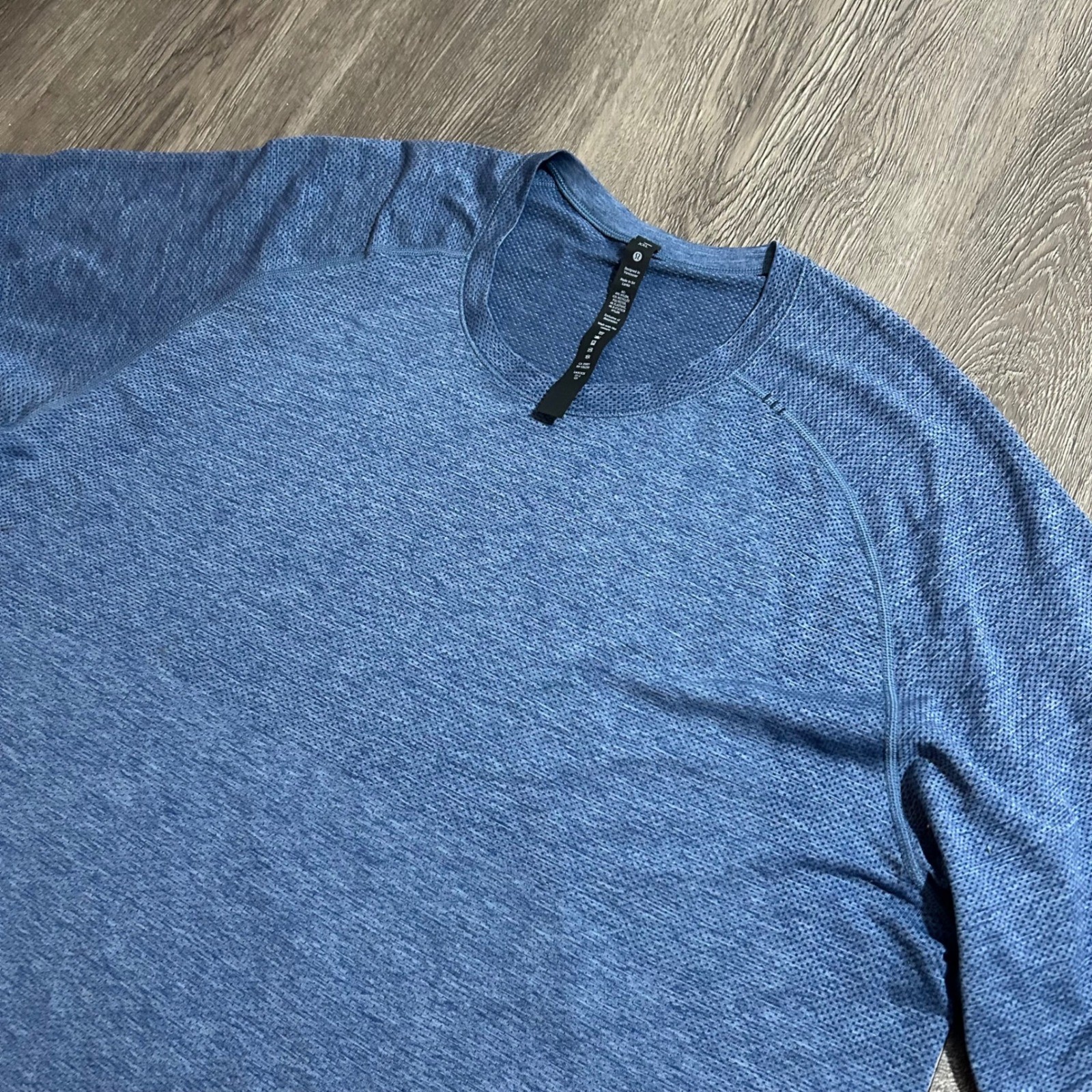 Lululemon Metal Vent Tech Shirt XXL Blue Short Sleeve Performance LM3CX3S