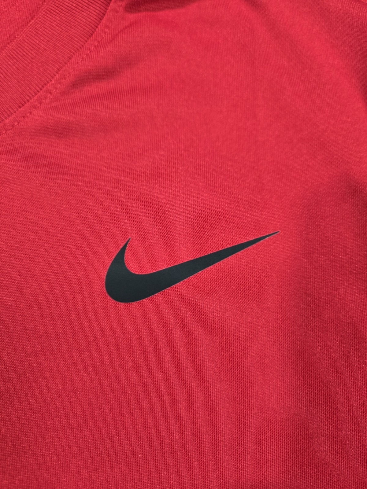 Mens Nike DriFit Legend Fitness Short Sleeve T Shirt Red Large Workout Gym gallery