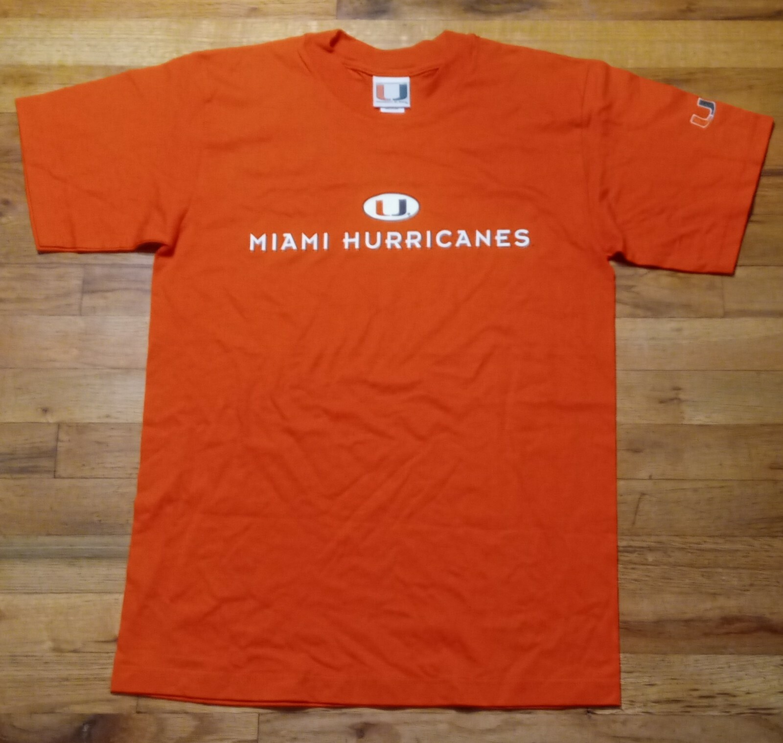 Vintage Miami Hurricanes Football t shirt NEW deadstock official Merchandise gallery