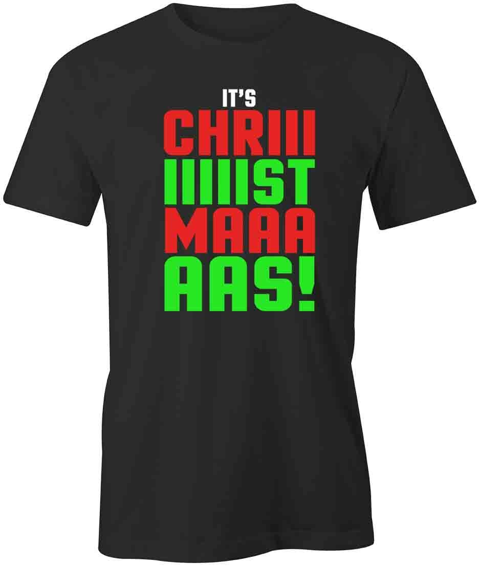 IT'S CHRISTMAS TShirt Tee Short-Sleeved Cotton CLOTHING HOLIDAYS S1BCA188 gallery