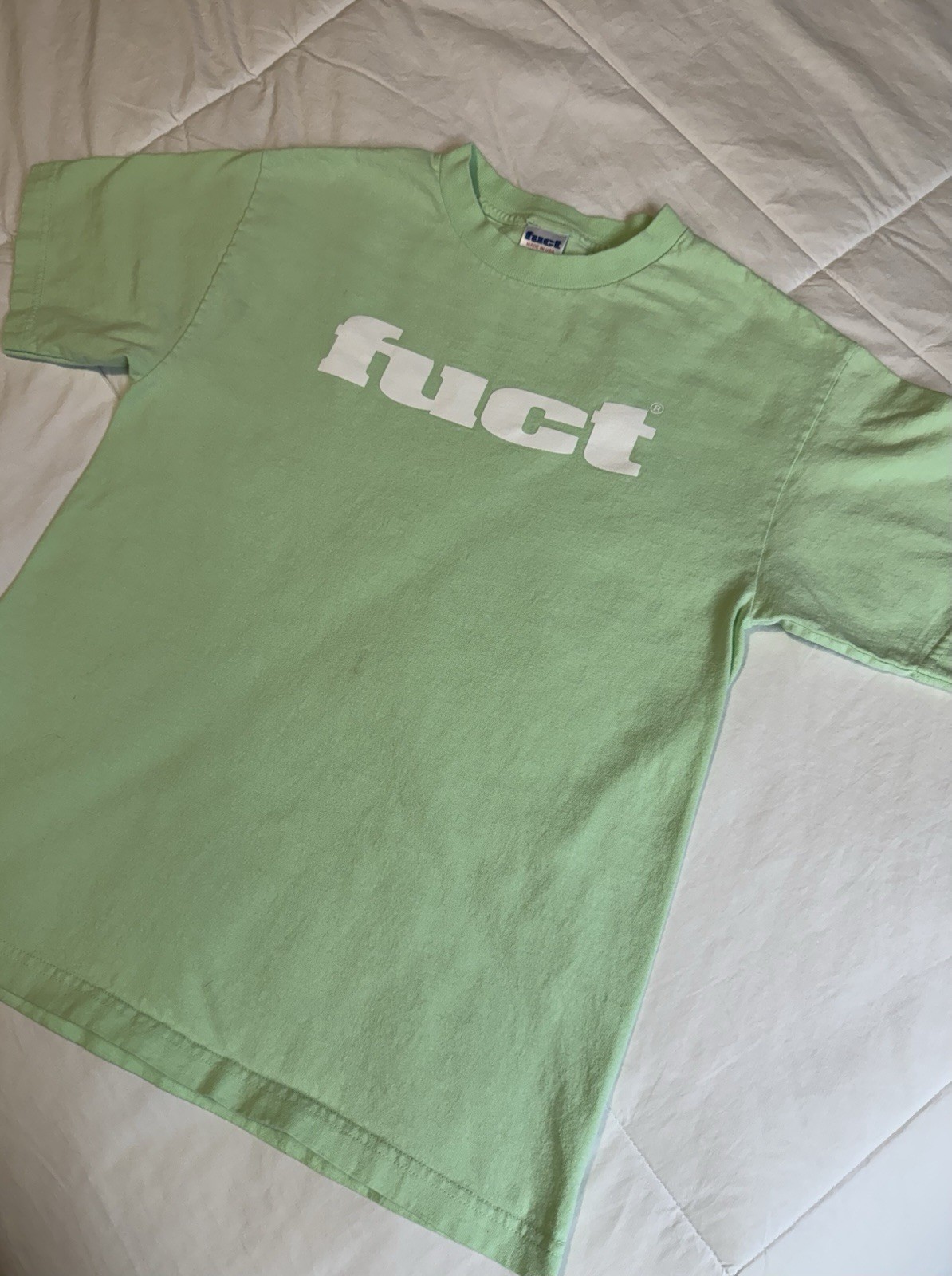 Fuct Tshirt, Og Logo, Mint Green Small gallery