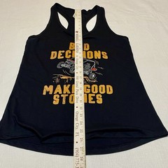 Bad Decisions Make Good Stories Made By Ideal Funny Design Tank Top Size L Men