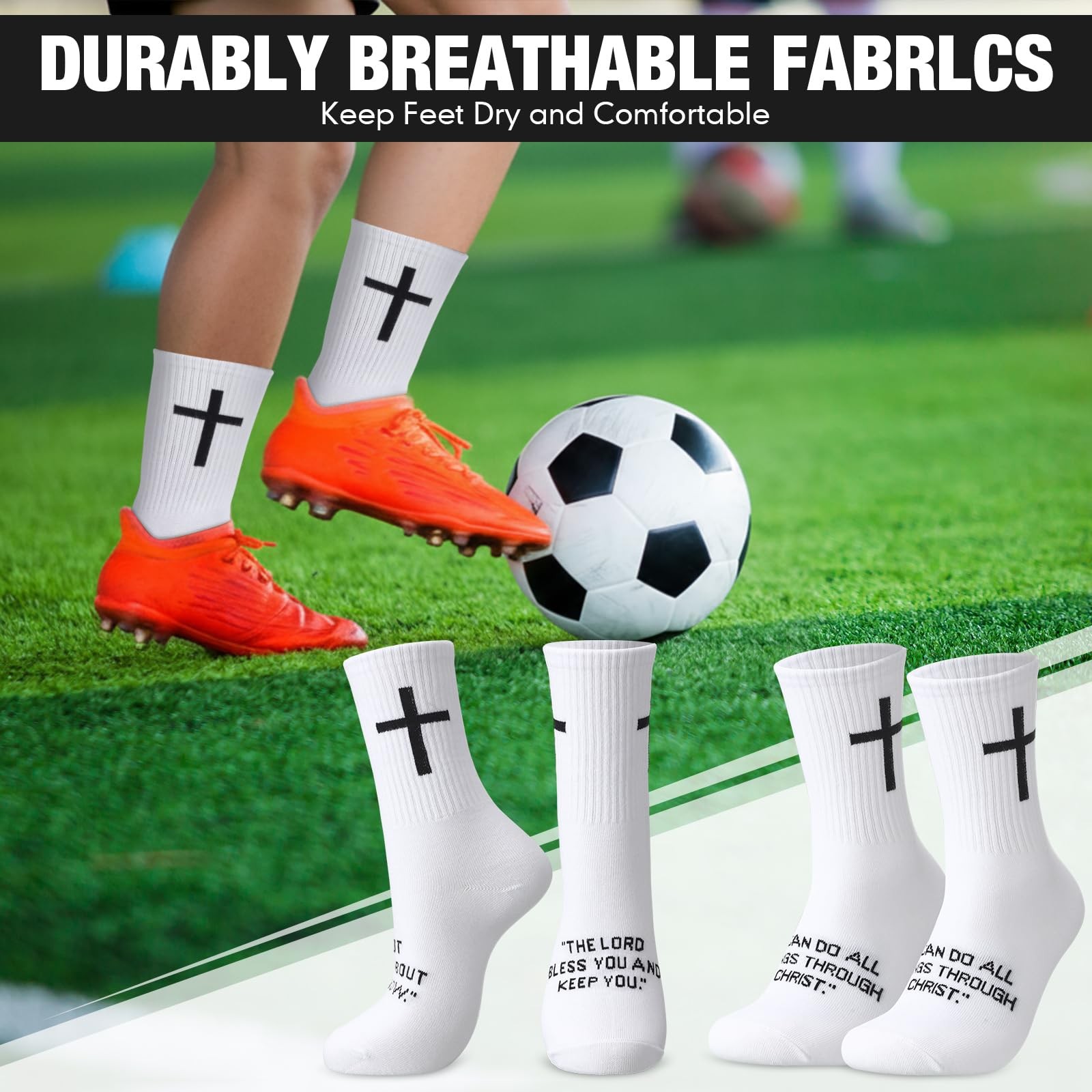 Christian Socks Cross Prayer For Men Birthday Gift Dad Husband Grandpa gallery