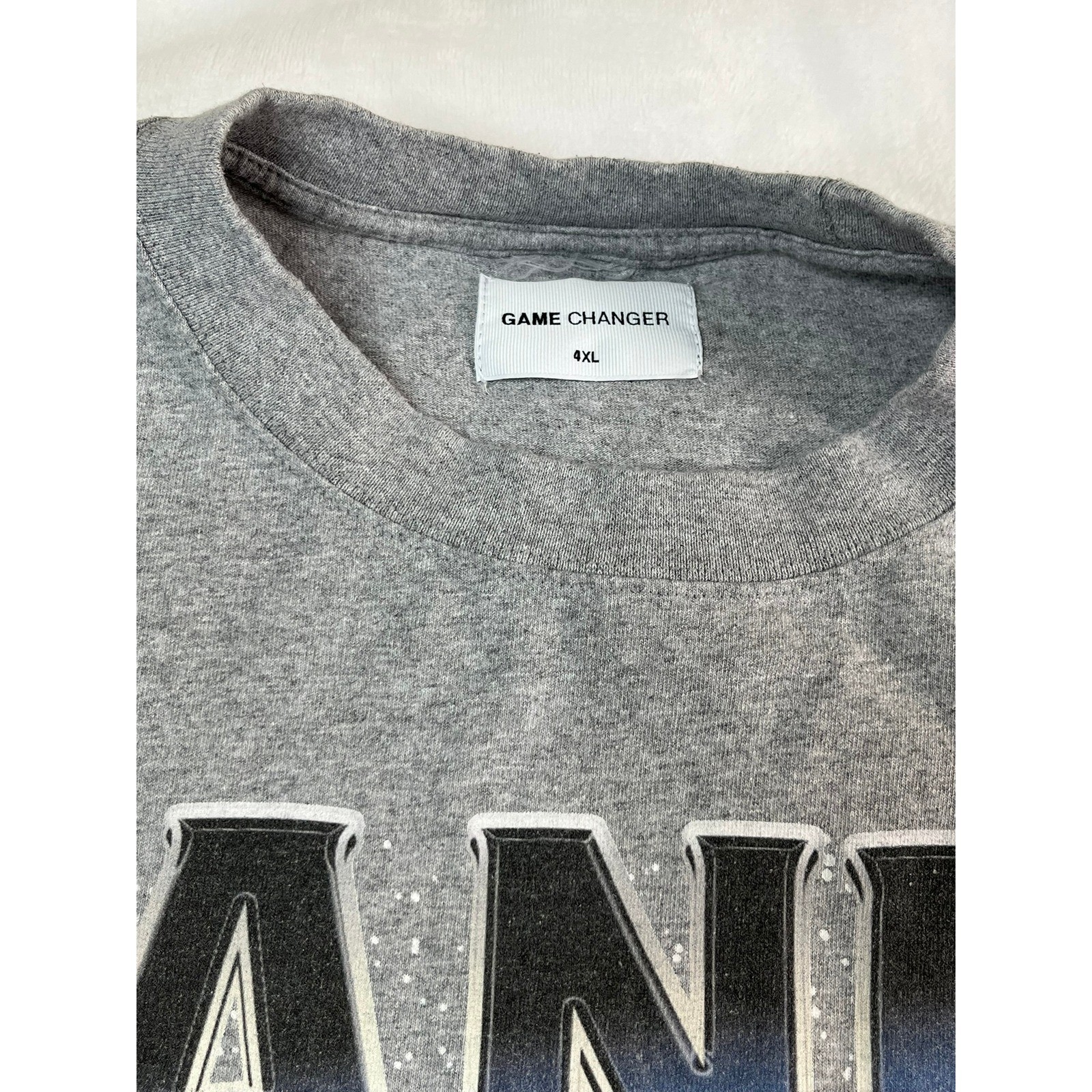 Tampa Bay Rays Randy Arozarena Mens 4XL GAME CHANGER Shirt Gray gallery