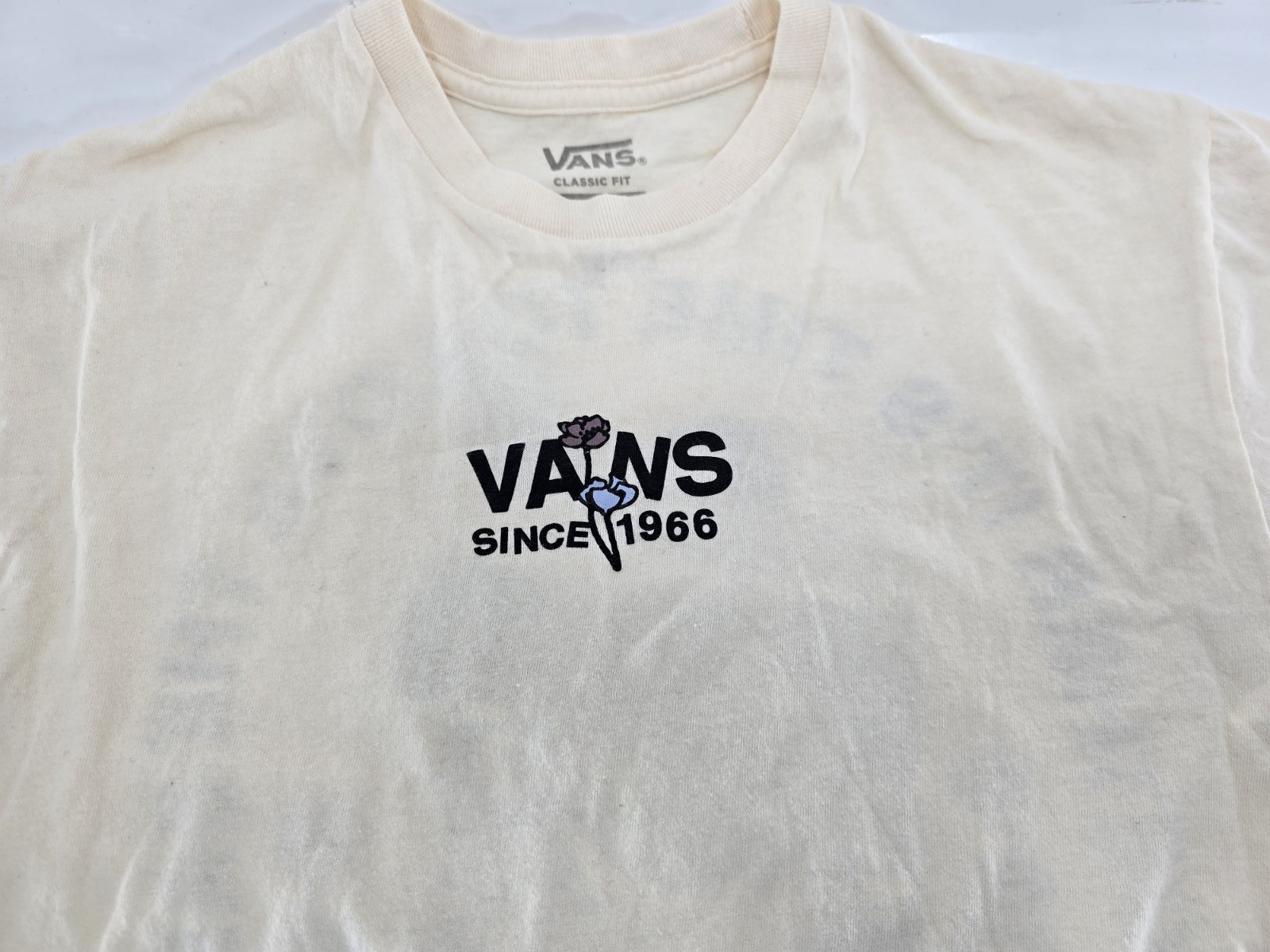 Vans “From The Core” T-Shirt - Color Off White - Size M gallery