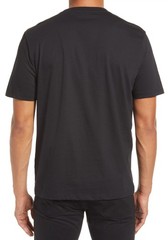 HUGO BOSS REGULAR Fit Black DREEN Cotton mens T-shirt MEDIUM