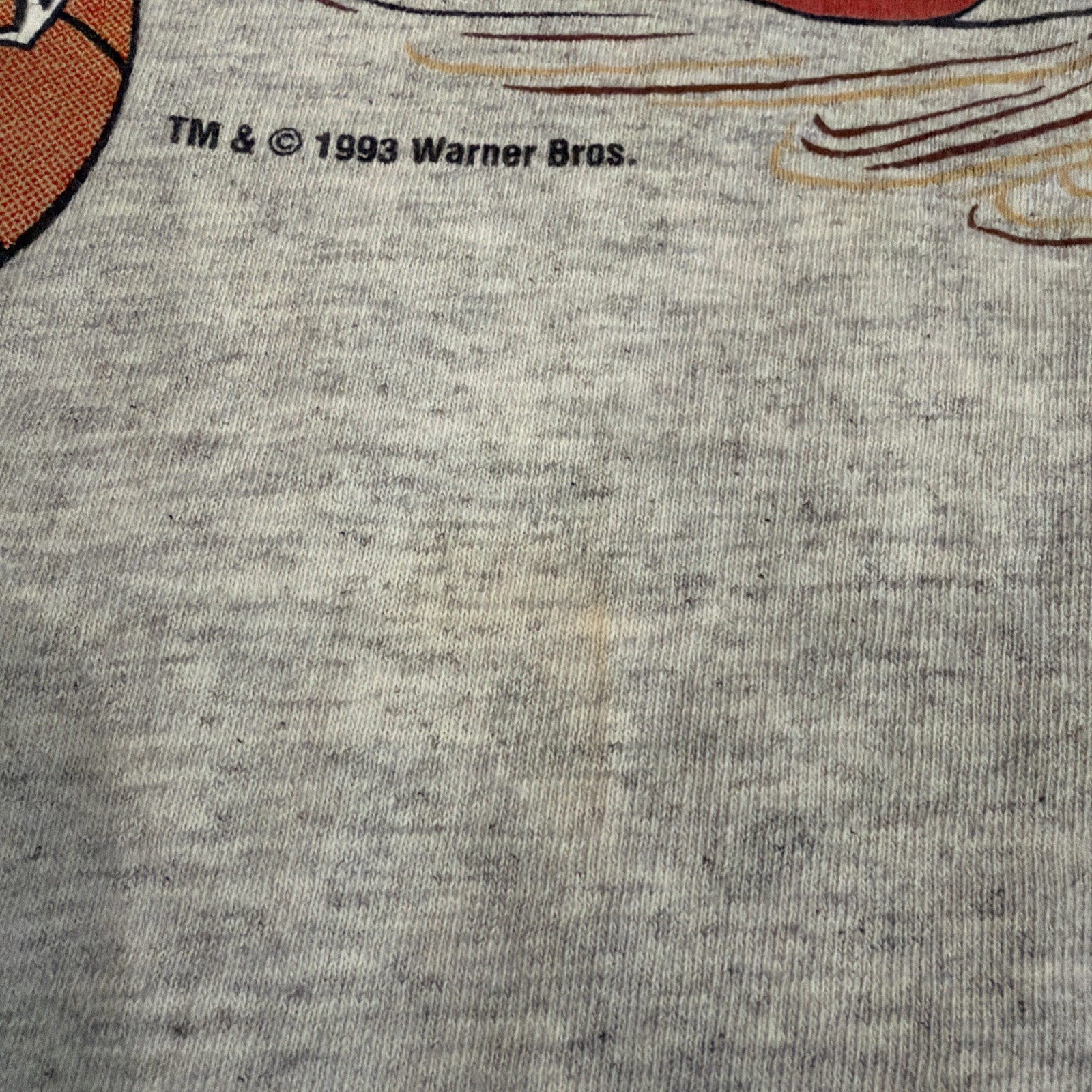 1993 Artex Sportswear Chicago Bulls Tasmanian Devil Shirt Size L T-shirt gallery