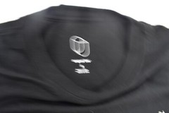 Original Use Mens Visual Commumication Process Black 2-Sided Shirt New S