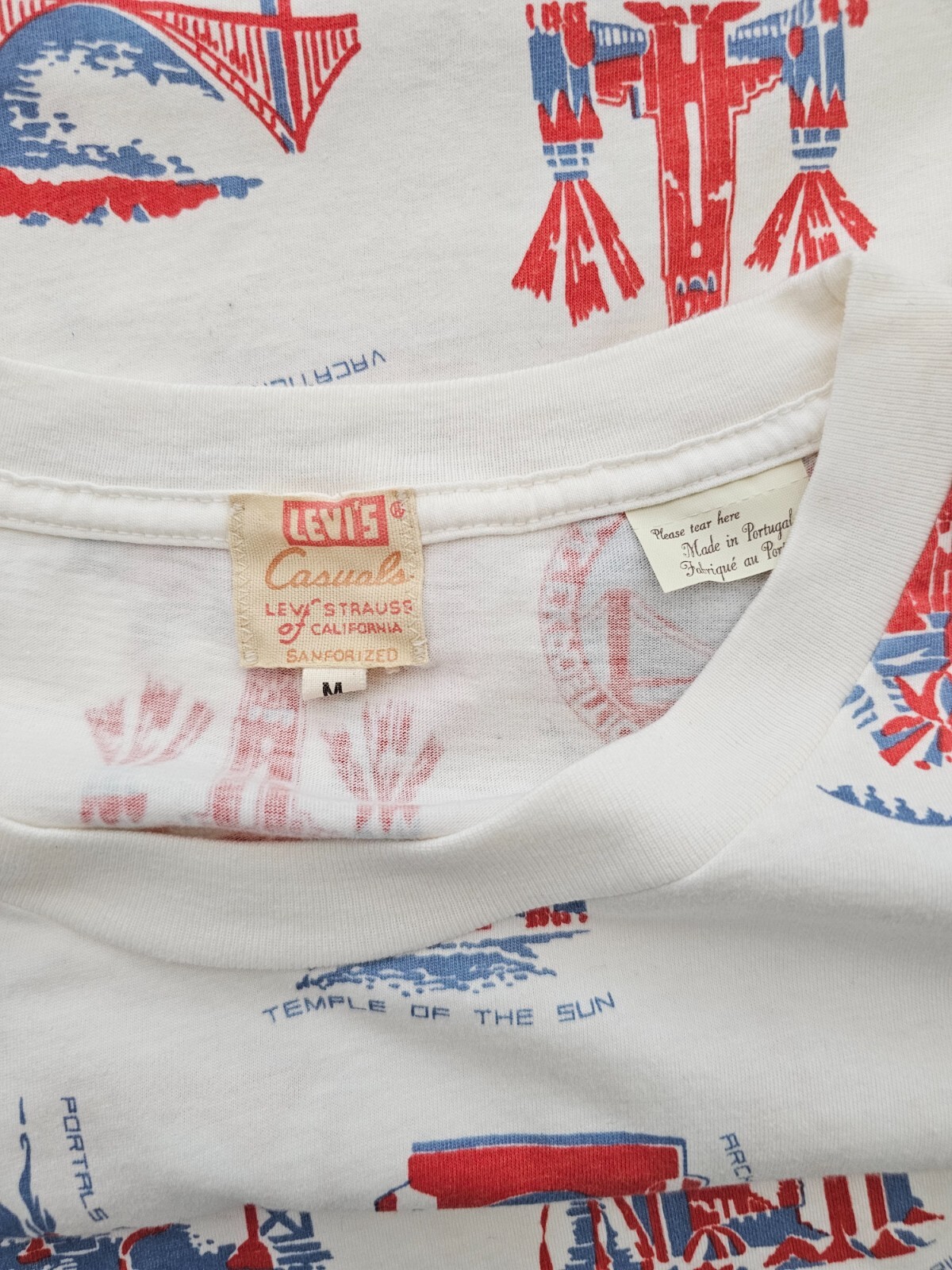 New LVC Levi's Vintage Clothing 1960's Casuals Tee Size M SS14 gallery