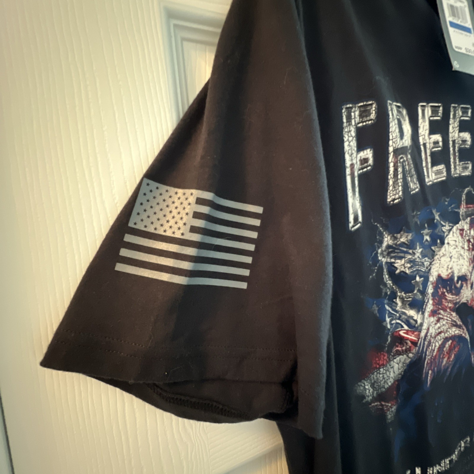 NWT Under Armour Freedom American Flag Bald Eagle TShirt Men's XL Patriotic 250 gallery