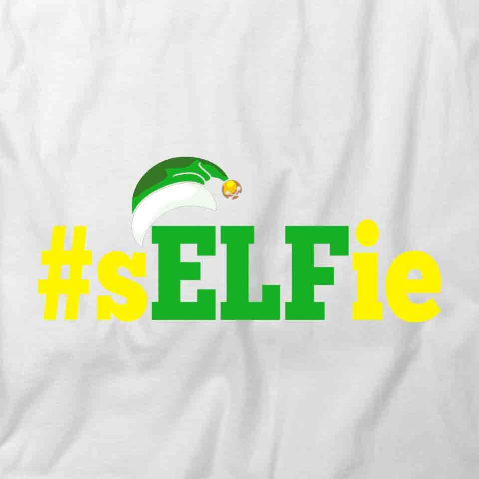 #SELFIE TShirt Tee Short-Sleeved Cotton HOLIDAY ELF CLOTHING S1WCA171 gallery