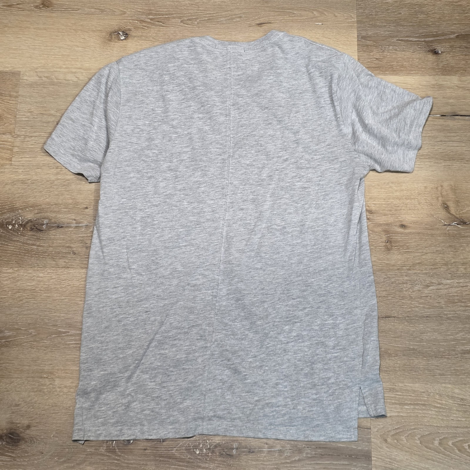 21 Men Tshirt Size M Medium Gray With Zipper Accent Short Sleeve Men's Casual gallery