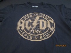 AC/DC High Voltage T-Shirt – Black – Medium
