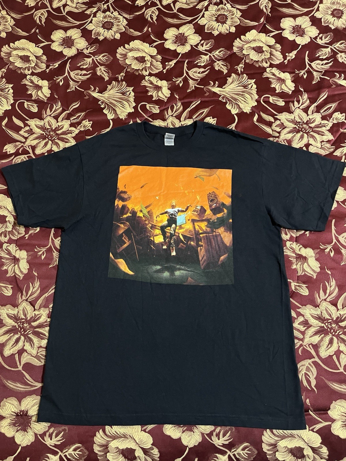 Logic No Pressure Album 2020 Hip Hop Rap T Shirt Adult Size Large Gildan Hammer gallery
