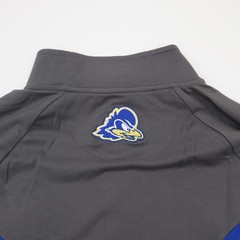 Delaware Blue Hens Colosseum 1/4 Zip Windshirt Pullover Mens Medium Blue NWT