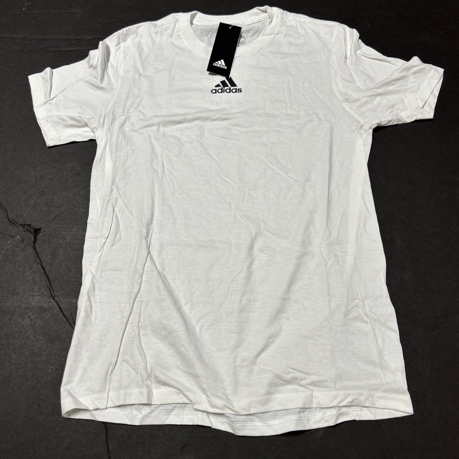 adidas Cotton Amplifier Tee Short Sleeve White EK0172 Men’s Size 2XL - NWT gallery