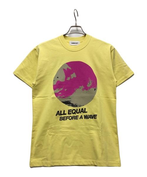 AMBUSH Short sleeve cut and sew yellow 12111685 gallery