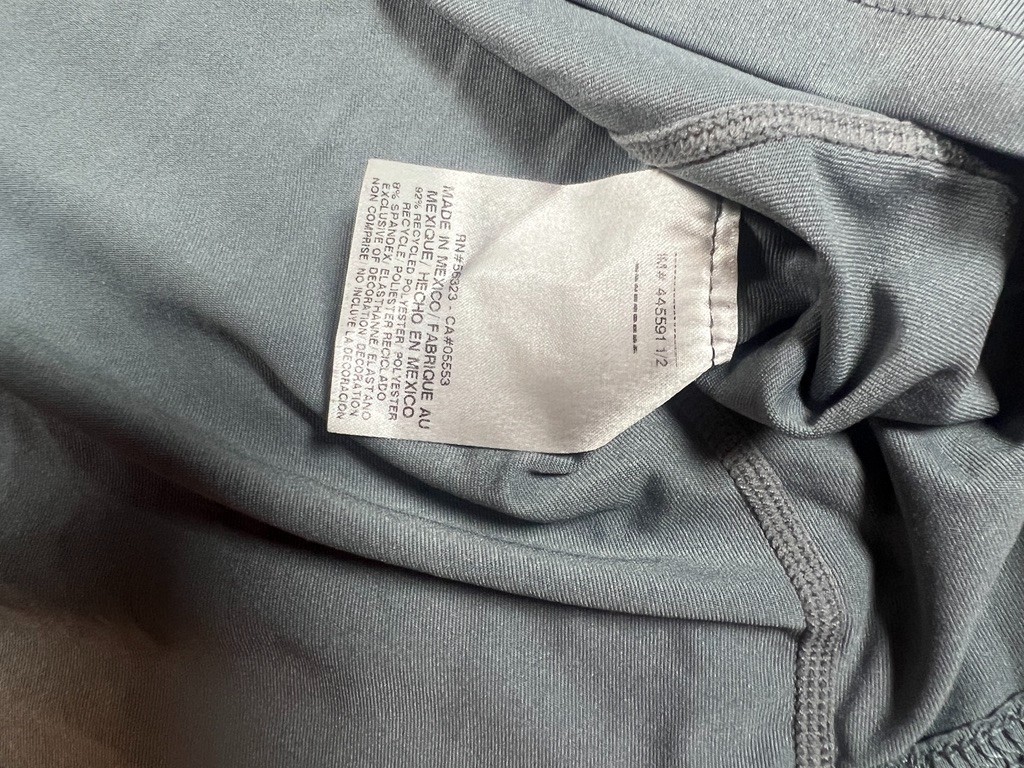 Nike Dri-Fit Short Sleeve Shirt Men's L Gray gallery