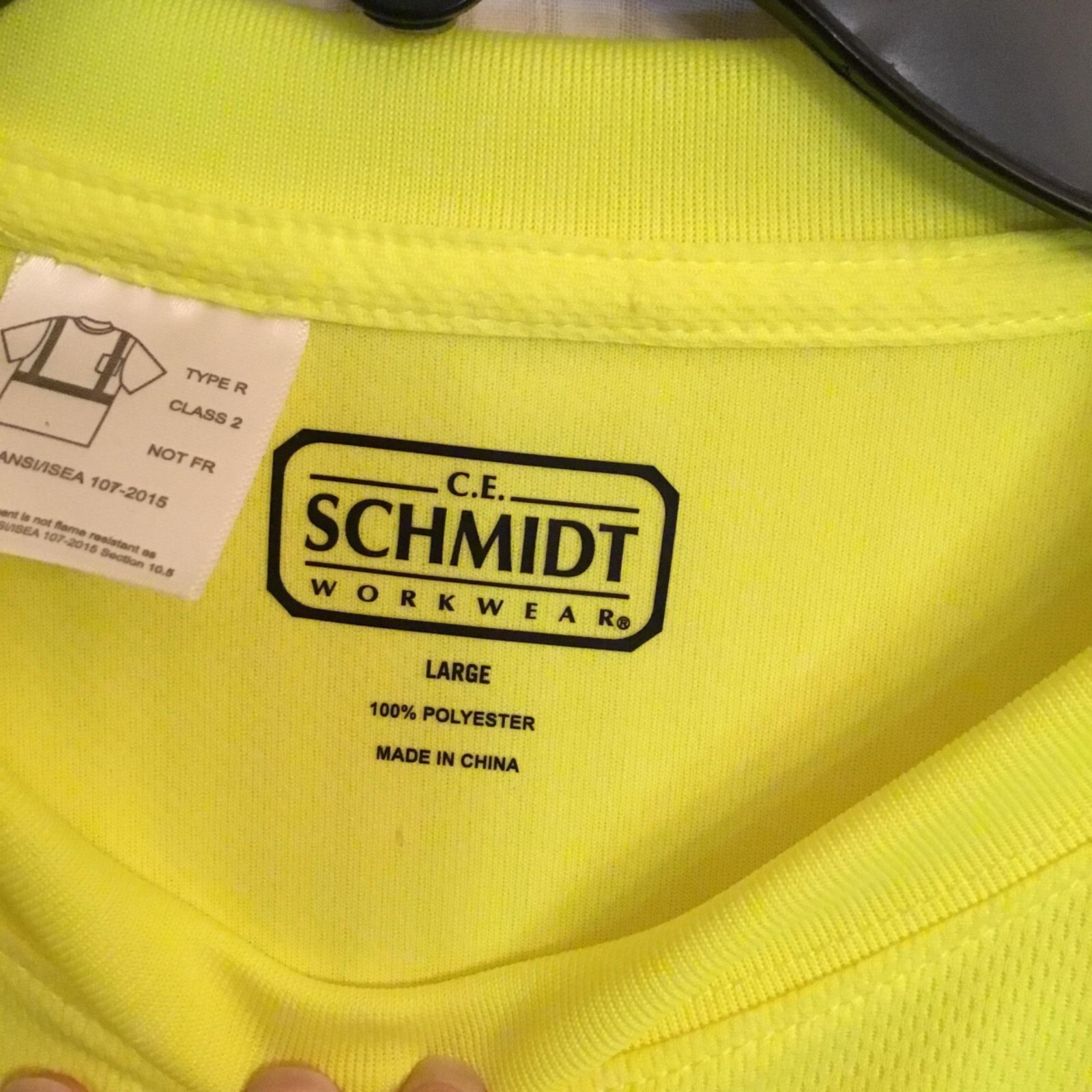 New With Tags Hi Visibility Short Sleeve Tee Size Large gallery