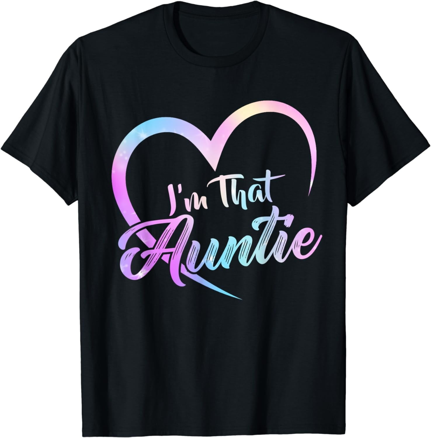 Auntie Tshirts For I'm That Auntie Aunt Tie Dye T-Shirt gallery