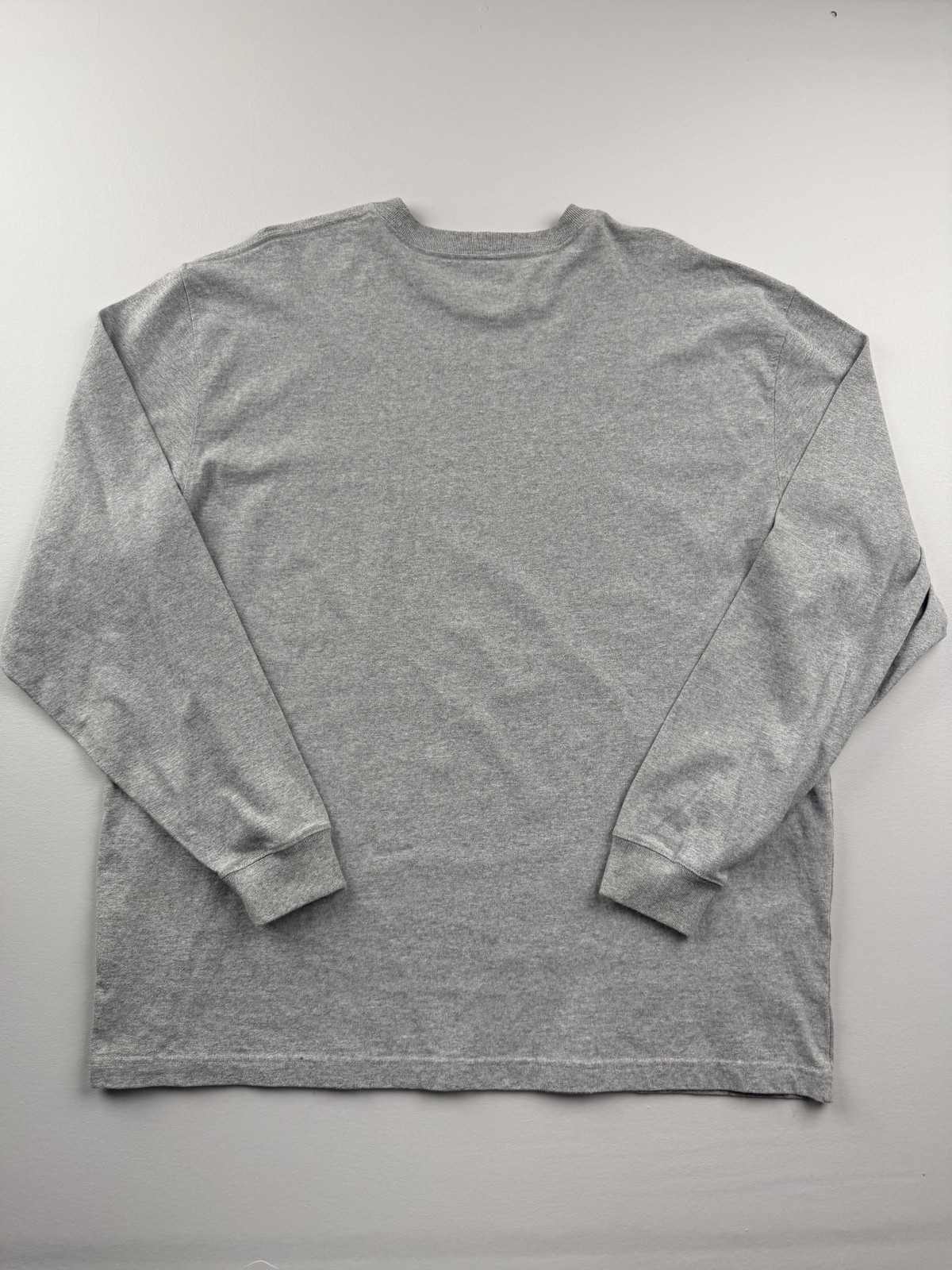 Carhartt Shirt Mens XL Gray Long Sleeve Logo Tee Original Fit Tagless Workwear gallery