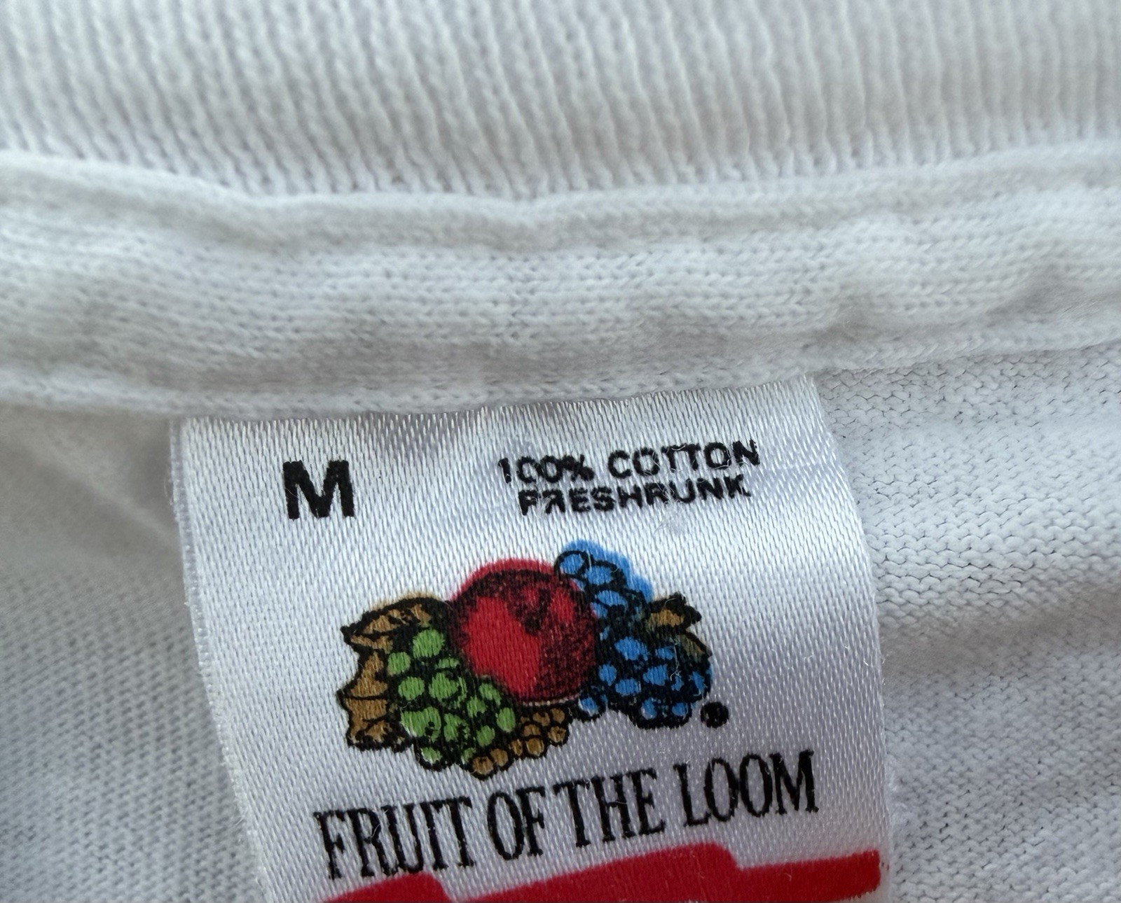Fruit of the Loom Bart Simpson Radical Dude Graphic Tee White M Preshrunk gallery