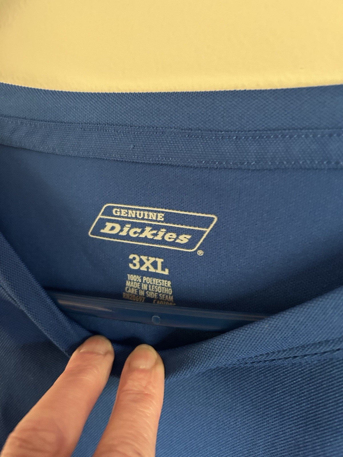 Men’s Genuine Dickies 3XL Blue Pocket TShirt gallery