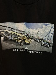 Mens Black DGK Cop Chase “All Day Everyday” Graphic Tshirt Sz 2XL