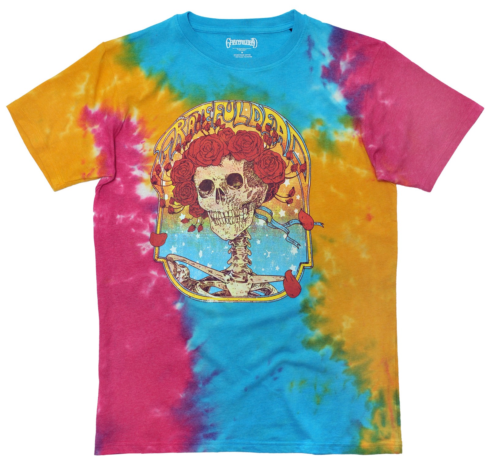 Official Grateful Dead T Shirt Bertha Multicoloured Tie Dye New S M L XL XXL